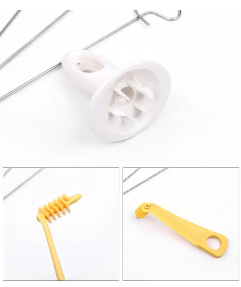 Rotating Potato Spiral Slicer