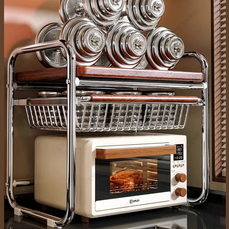Microwave Storage Rack