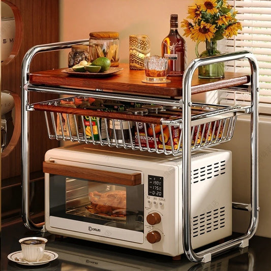 Microwave Storage Rack