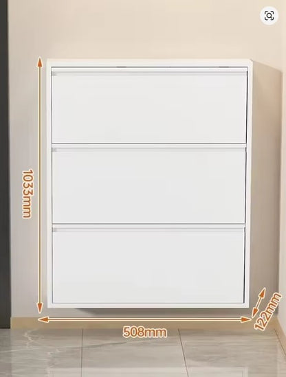 Narrow Hallway Shoe Cabinet