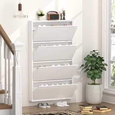 Narrow Hallway Shoe Cabinet