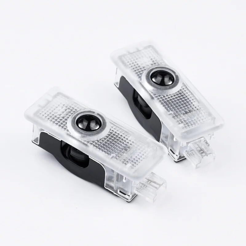 2Pcs 3D LED Car Door Welcome Lights