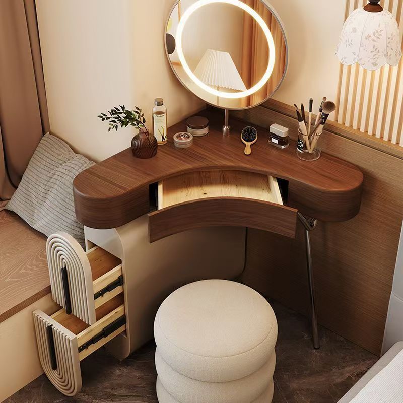 Bedroom Corner Makeup Table
