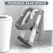 Baby Toilet Training Seat with Adjustable Steps