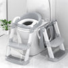 Baby Toilet Training Seat with Adjustable Steps