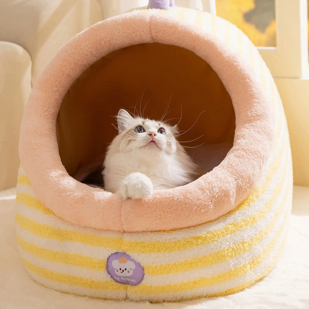 Fluffy Cat Bed
