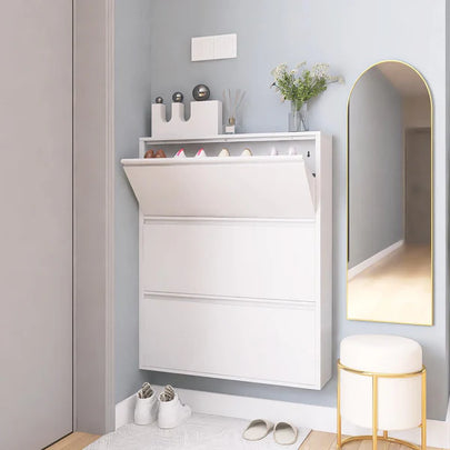 Narrow Hallway Shoe Cabinet