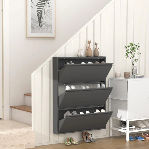Narrow Hallway Shoe Cabinet