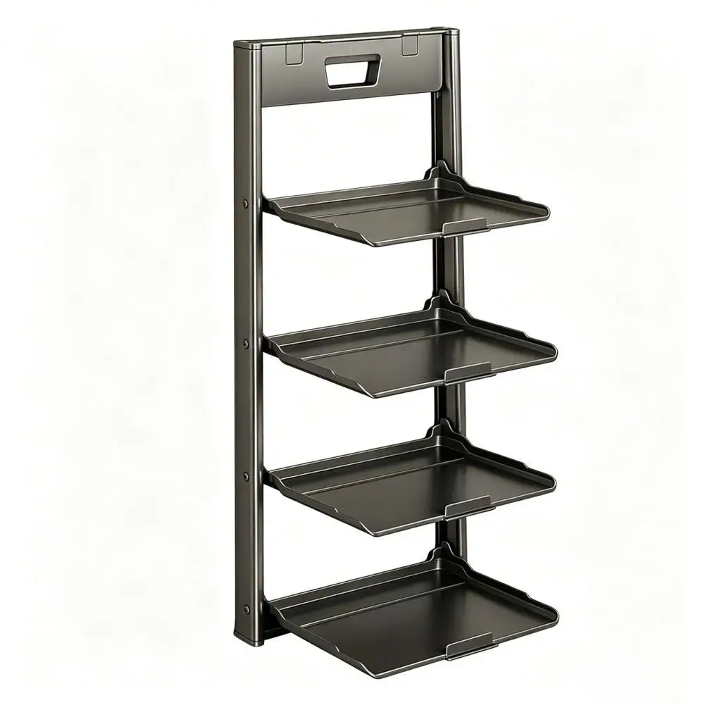 Wall-Mounted Foldable Kitchen Storage