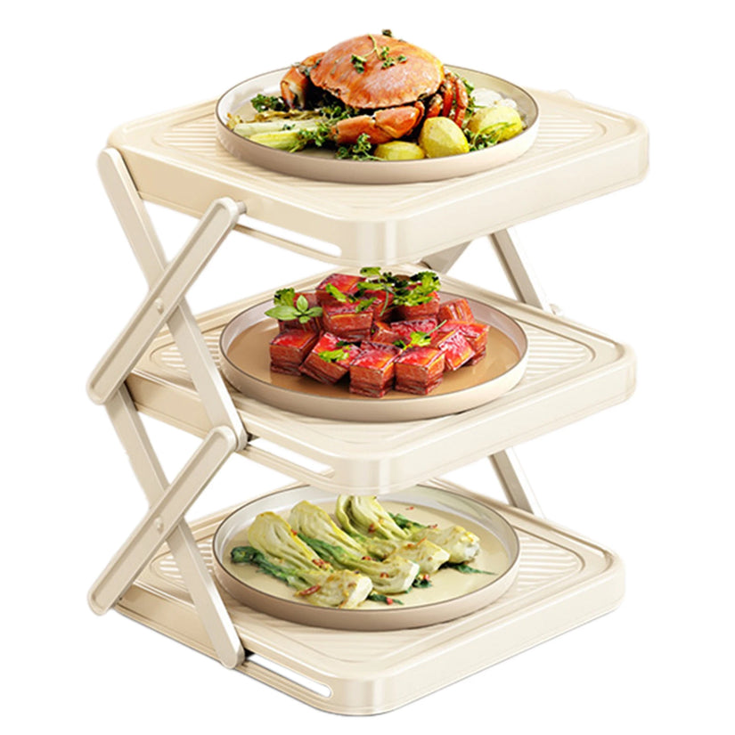 3-Tier Kitchen Organizer Rack