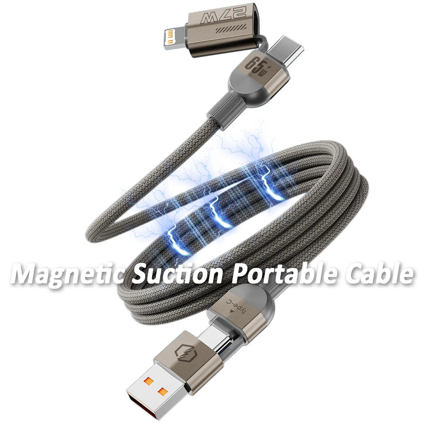 Magnetic 4 IN 1 USB Charge Cable