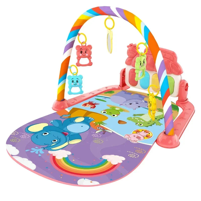 Baby Gym Play Mat with Music and Lights