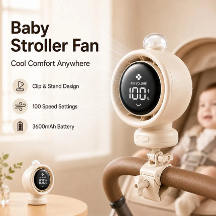 Portable Stroller Fan