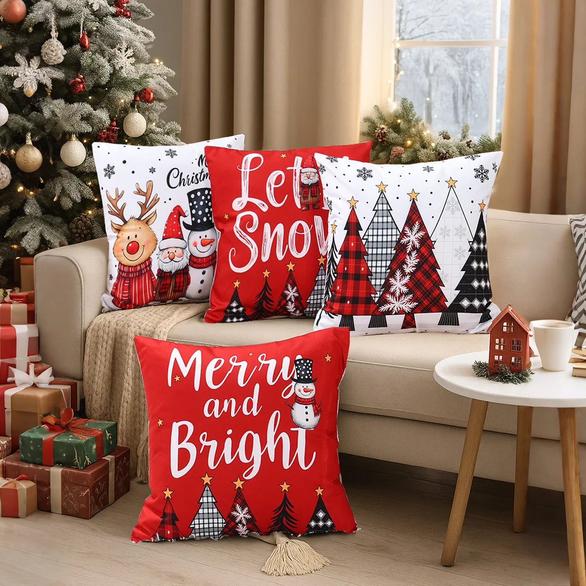 Christmas Pillow Cover