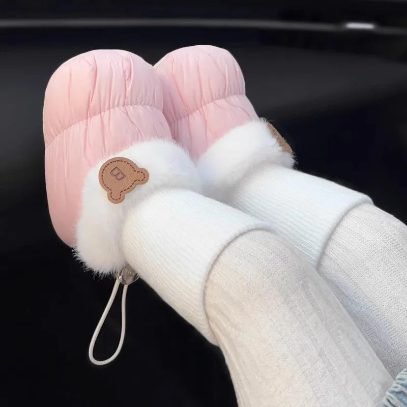 Velvet Winter Baby Shoes