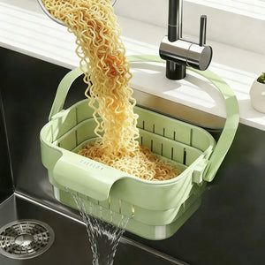 Kitchen Sink Foldable Drain Basket