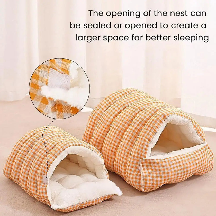 Cozy Cat Cave Bed