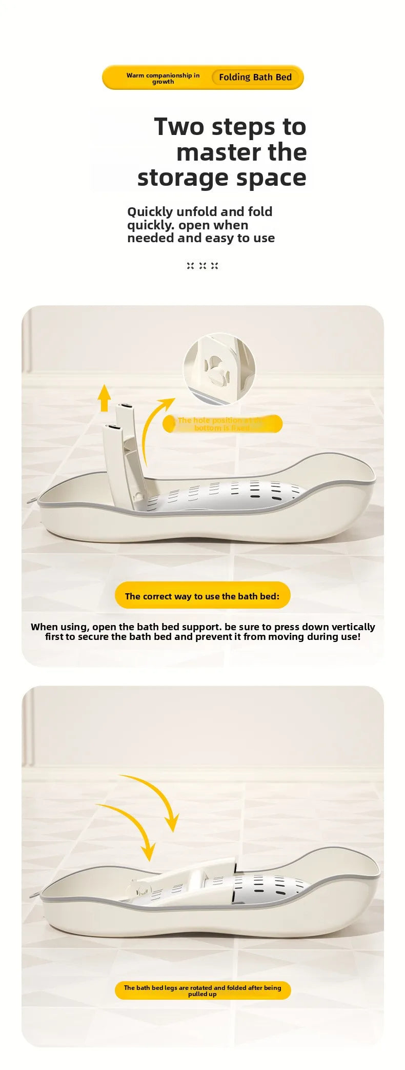 CozyBath Baby Support Seat