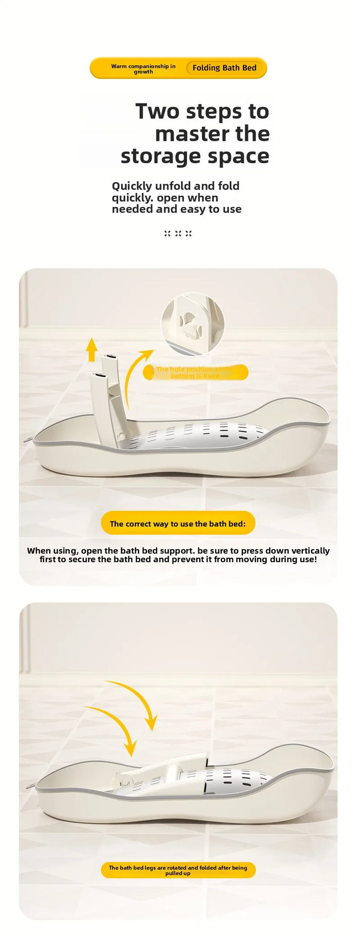 CozyBath Baby Support Seat