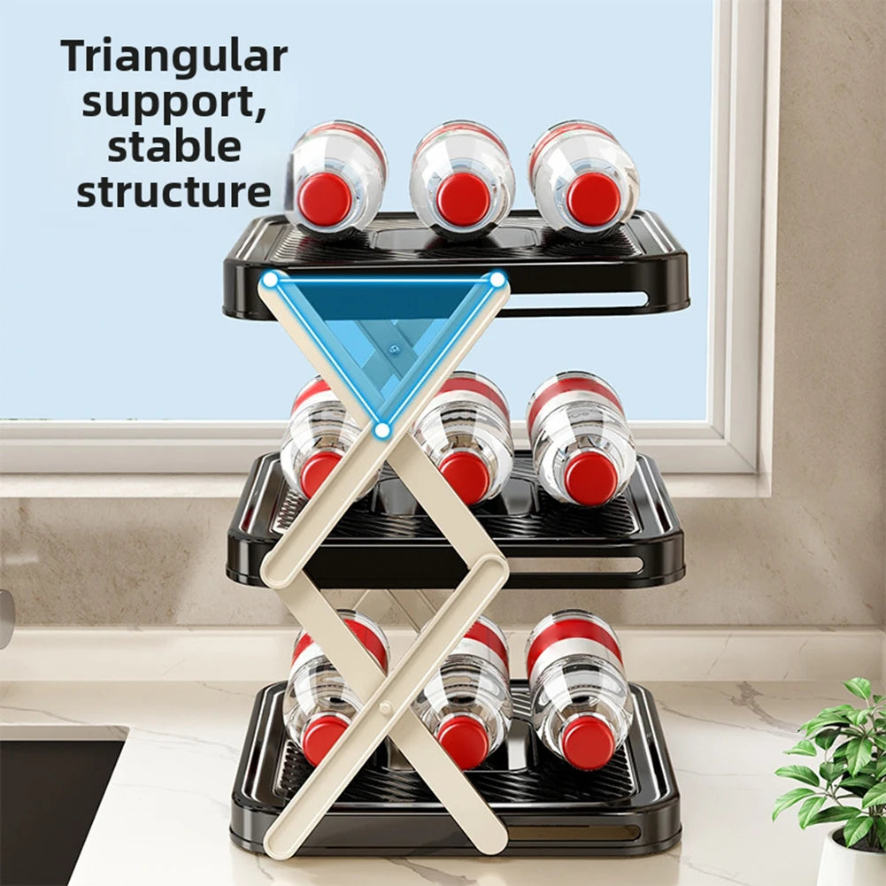 3-Tier Kitchen Organizer Rack