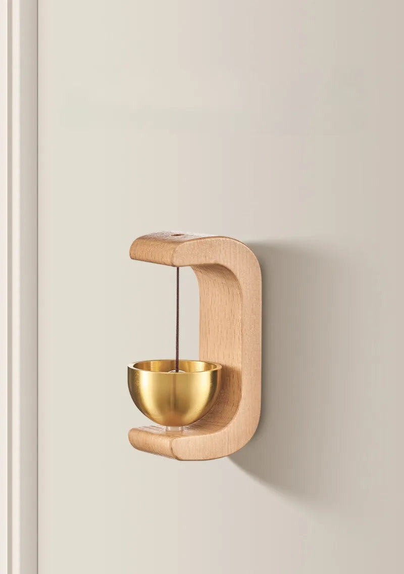 Magnetic Wood Doorbell