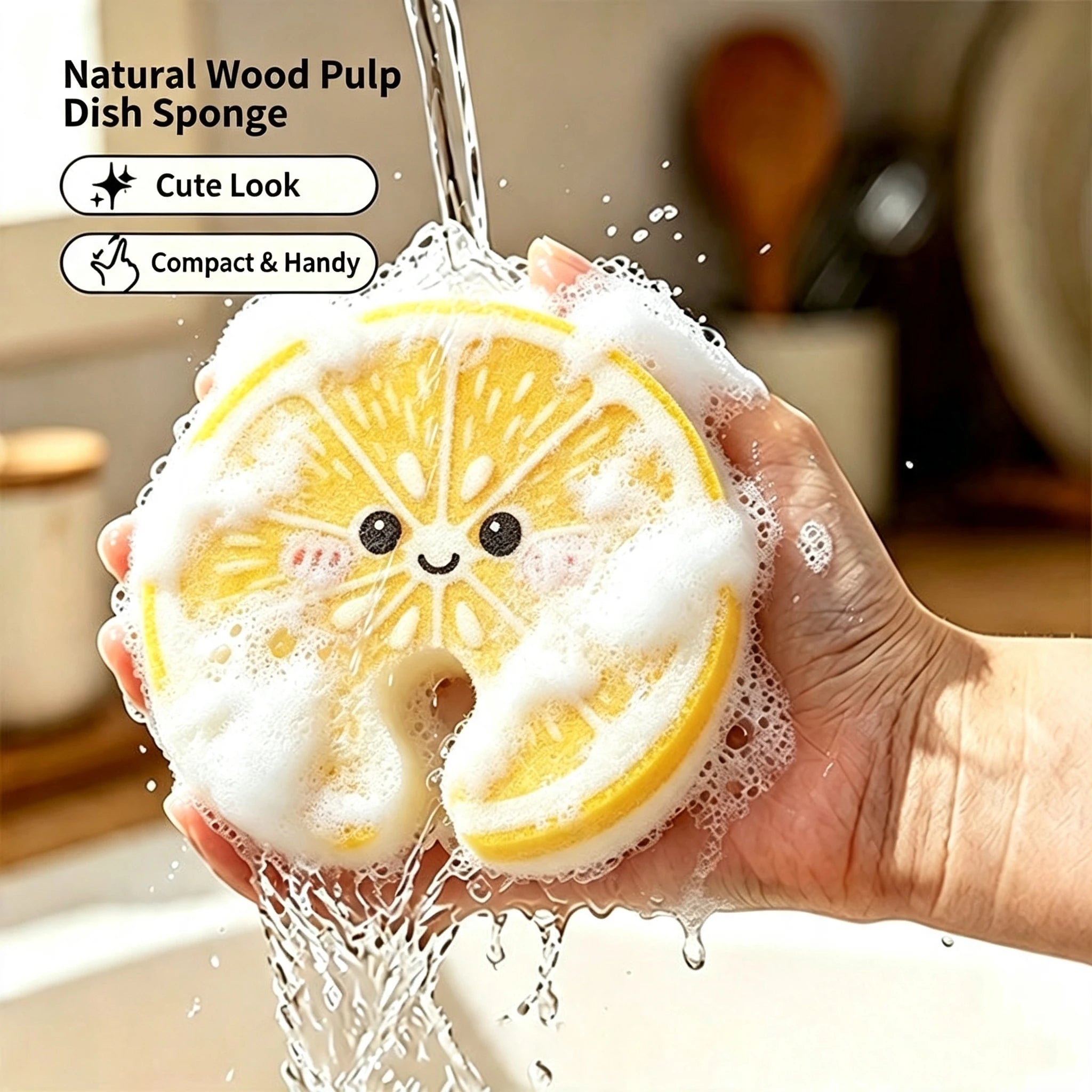 Kitchen Dishwashing Sponges