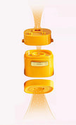 Adjustable Glass Seasoning Jar