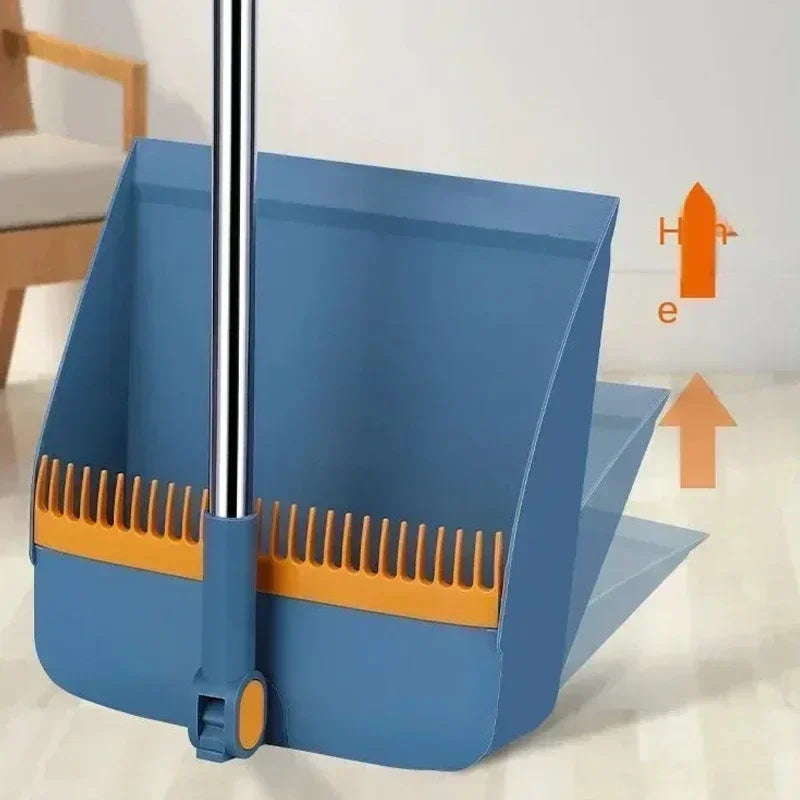 Foldable Broom & Dustpan Set