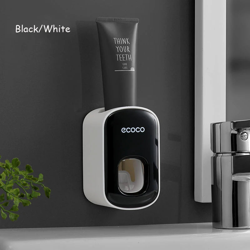 EcoPress™ Wall-Mounted Toothpaste Dispenser