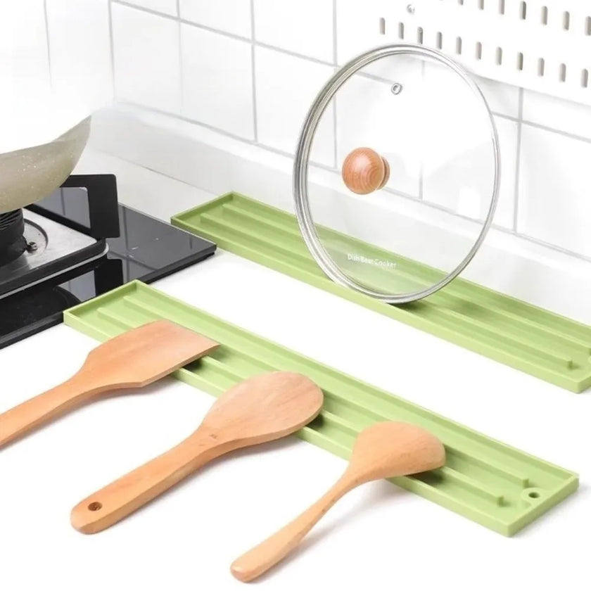 Pot Lid & Spoon Holder