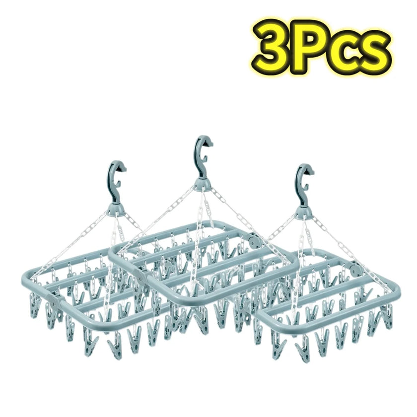 Foldable Clothes Drying Rack
