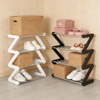 Z-Shaped Shoe Rack
