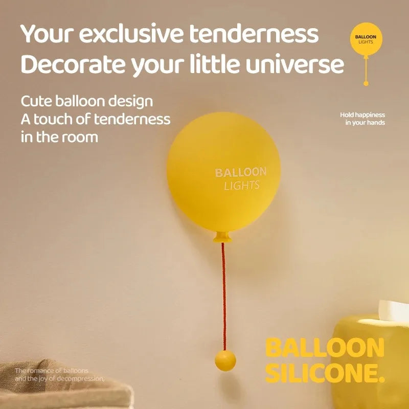 Silicone Balloon Night Light