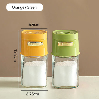 Adjustable Glass Seasoning Jar
