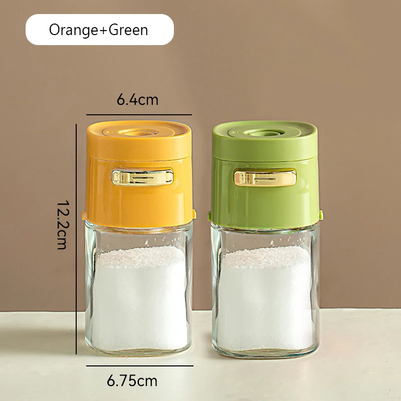 Adjustable Glass Seasoning Jar