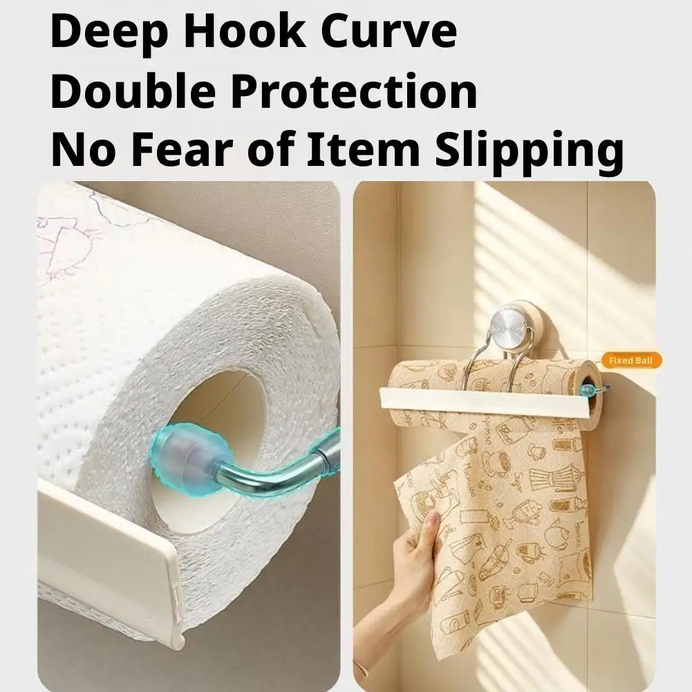 Suction Cup Paper Towel Holder