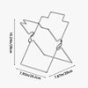 Collapsible Stainless Steel Garbage Bag Holde