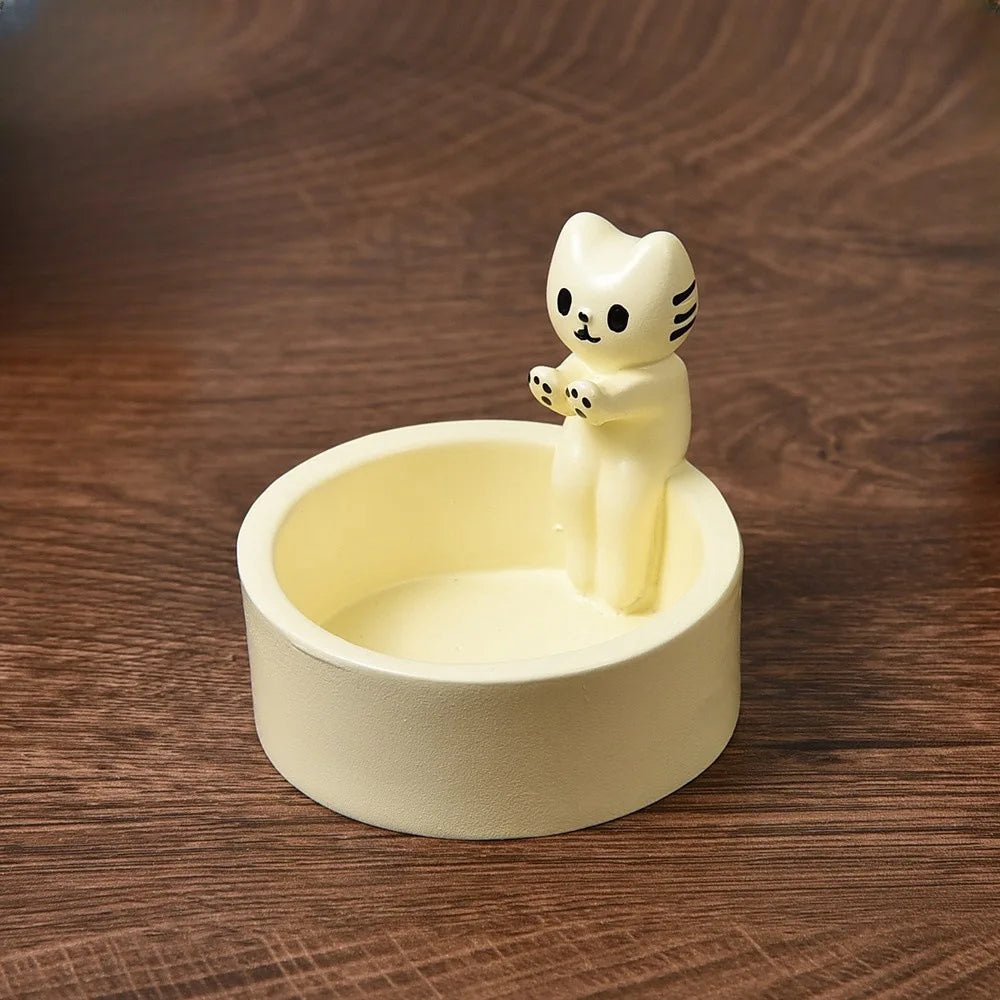 Cute Cat Candle Holder