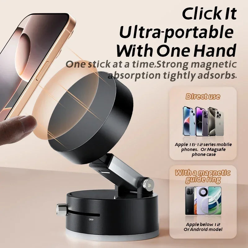 Magnetic MiniVac Phone Holder