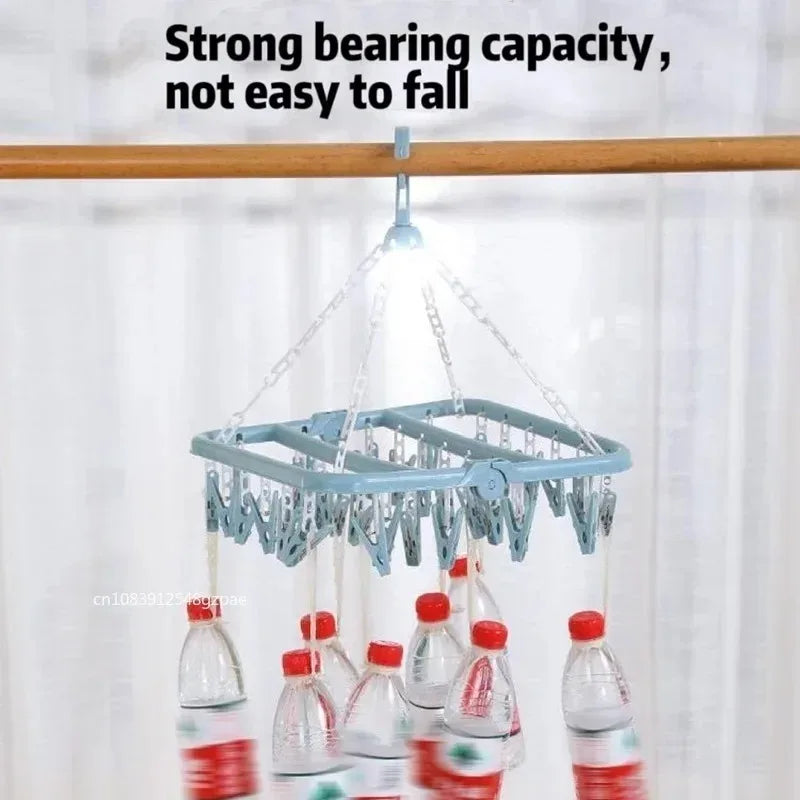 Foldable Clothes Drying Rack