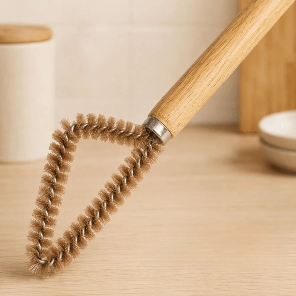 Wooden Corner Cleaning Brush