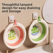 Cute Cartoon Dinosaur Foldable Baby Washbasin