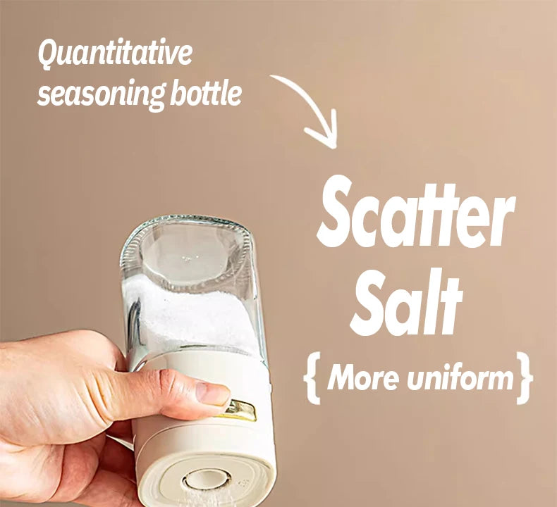 Adjustable Glass Seasoning Jar