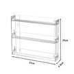 No-Drill 3-Tier Acrylic Rack