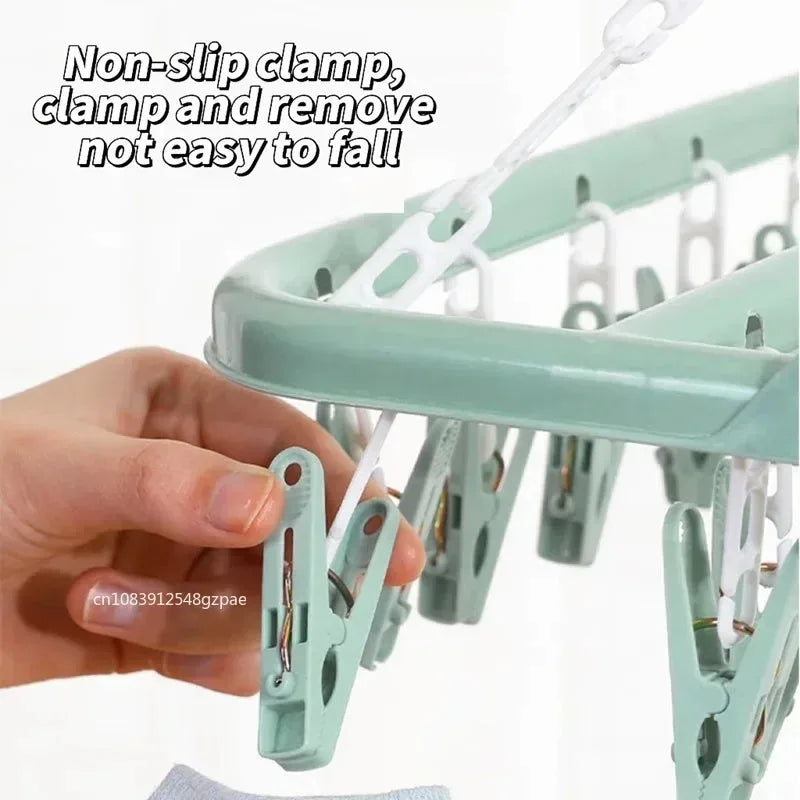Foldable Clothes Drying Rack