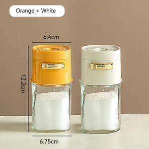 Adjustable Glass Seasoning Jar