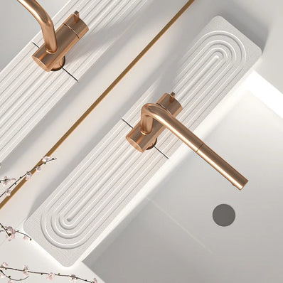 Quick-Dry Faucet Mat