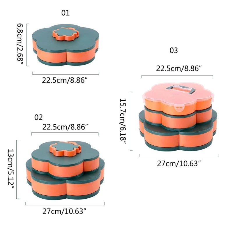 Rotatable Fruit Organizers