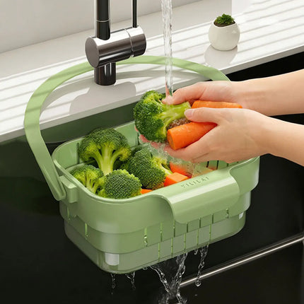 Kitchen Sink Foldable Drain Basket