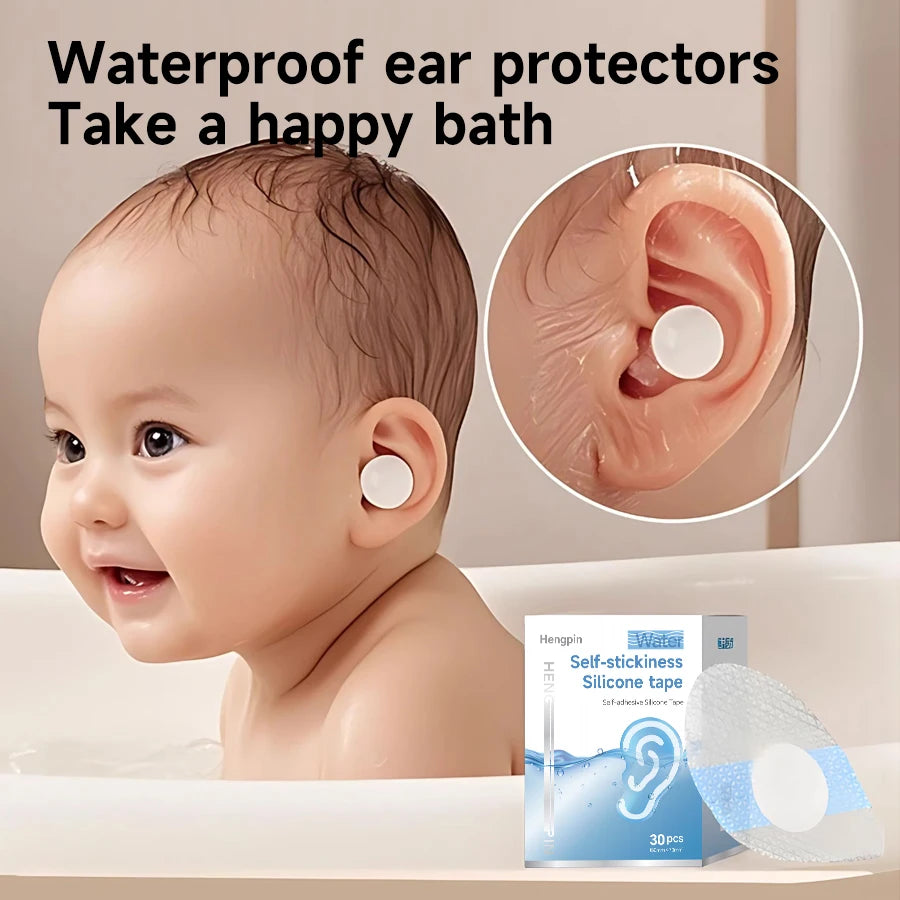 30/60Pcs Waterproof Ear Covers